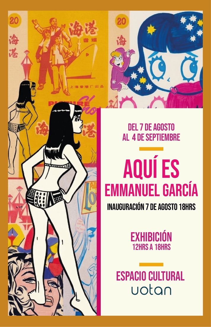 pieza de la exposición «aquí es…» de emmanuel garcía